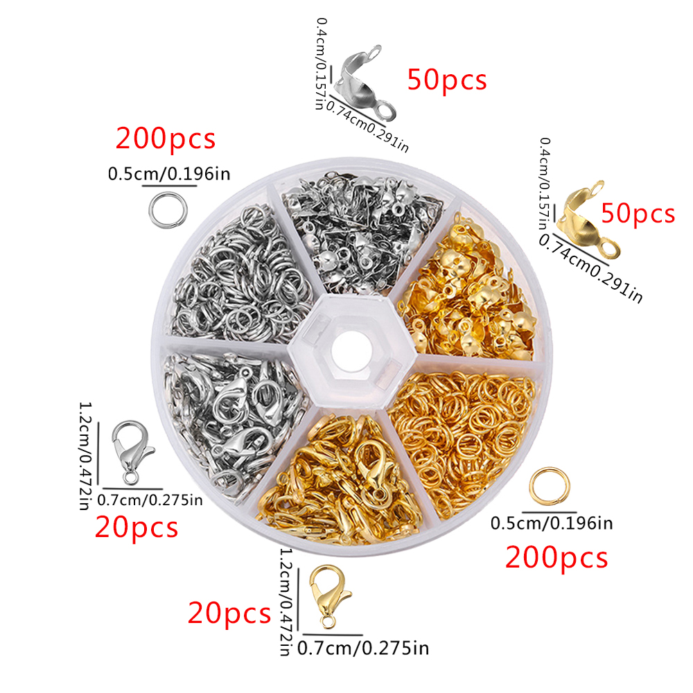 ตัวล็อคแบบก้ามปูสแตนเลส 540 ชิ - Jewelry Making Materials Wholesale บทวิจารณ์และราคา