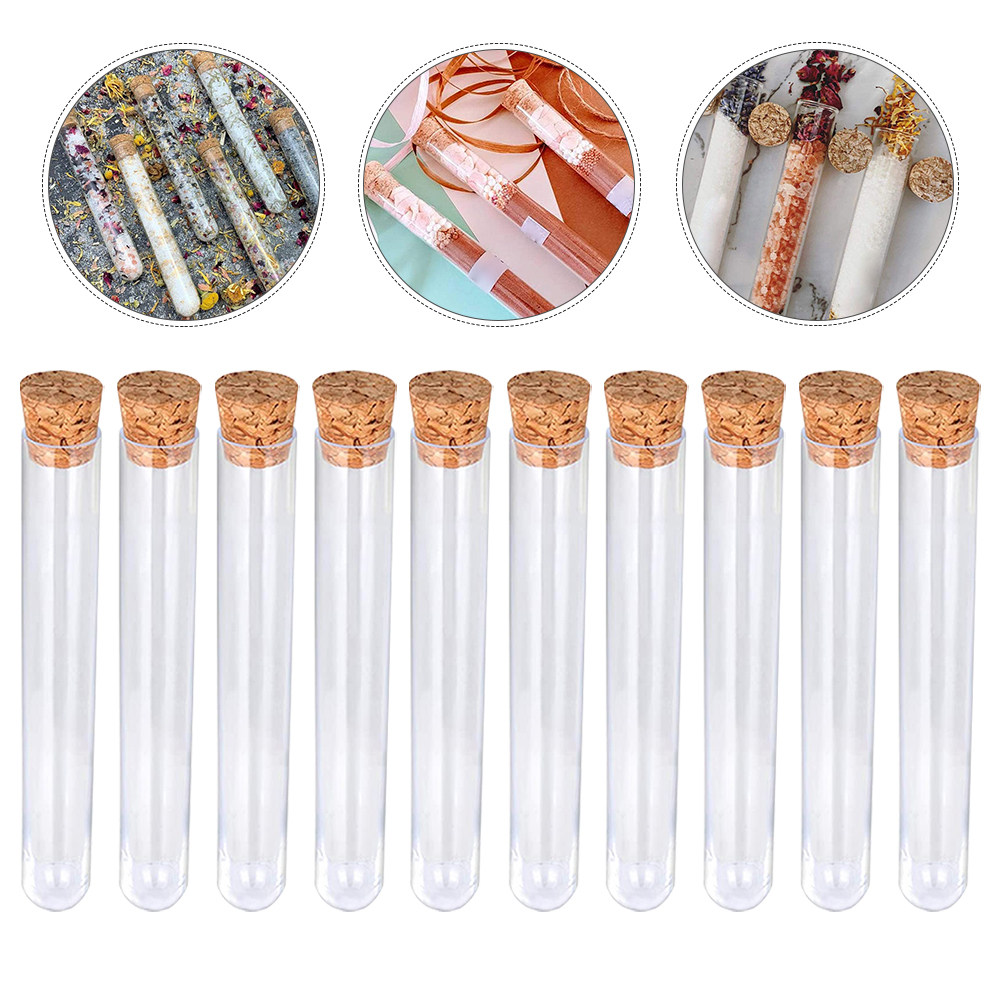 หลอดทดลองไม้คอร์ก 24 ชิ้น ขวดพ - Jewelry Making Experience บทวิจารณ์และราคา