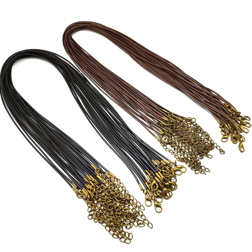 เชือกสร้อยคอเคลือบแว็กซ์สีน้ำต - Jewelry Making Wax บทวิจารณ์และราคา