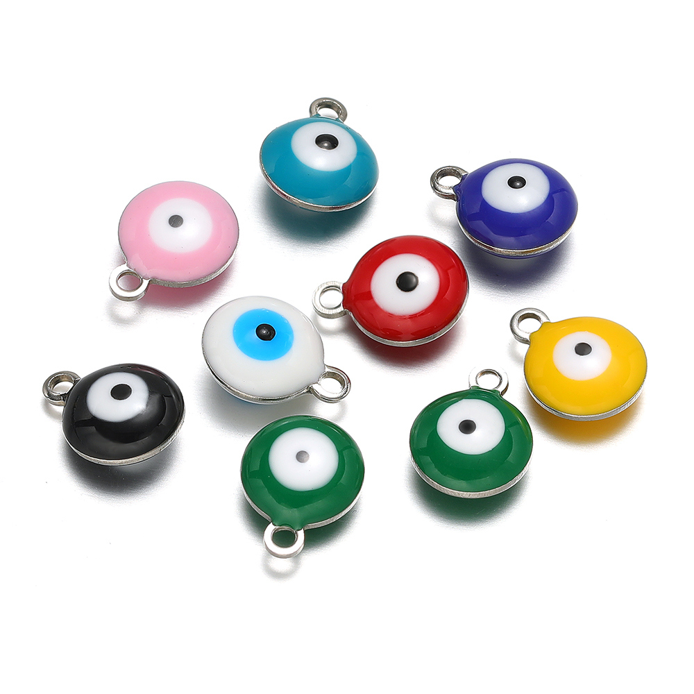 จี้รูปตาปีศาจเคลือบสแตนเลสกันน - Head Pin Assorted บทวิจารณ์และราคา