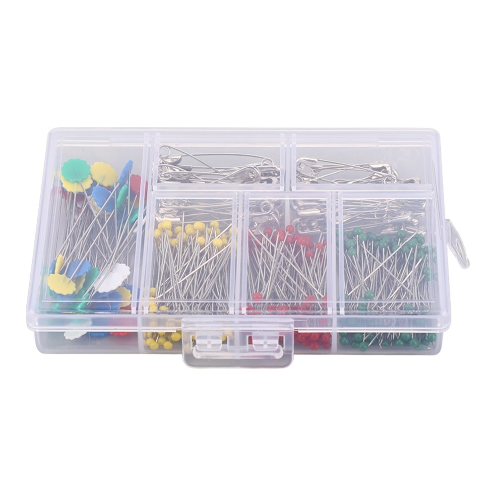 ชุดเข็มเย็บผ้า 400 ชิ้น หลากสี - Head Pin Assorted บทวิจารณ์และราคา