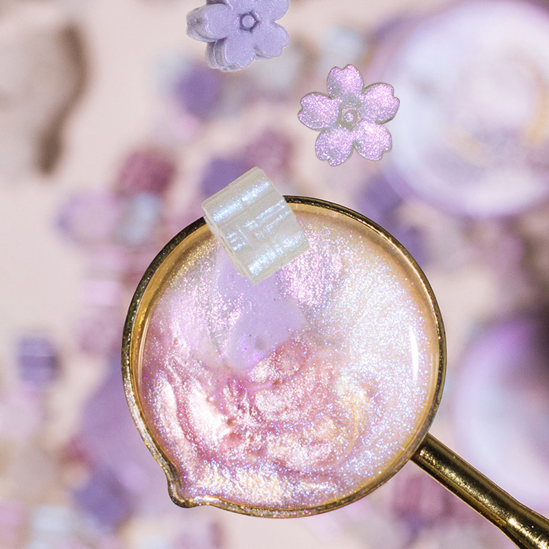 ผสมสี Glitter SAKURA WAX Seal  - Jewelry Making Process บทวิจารณ์และราคา