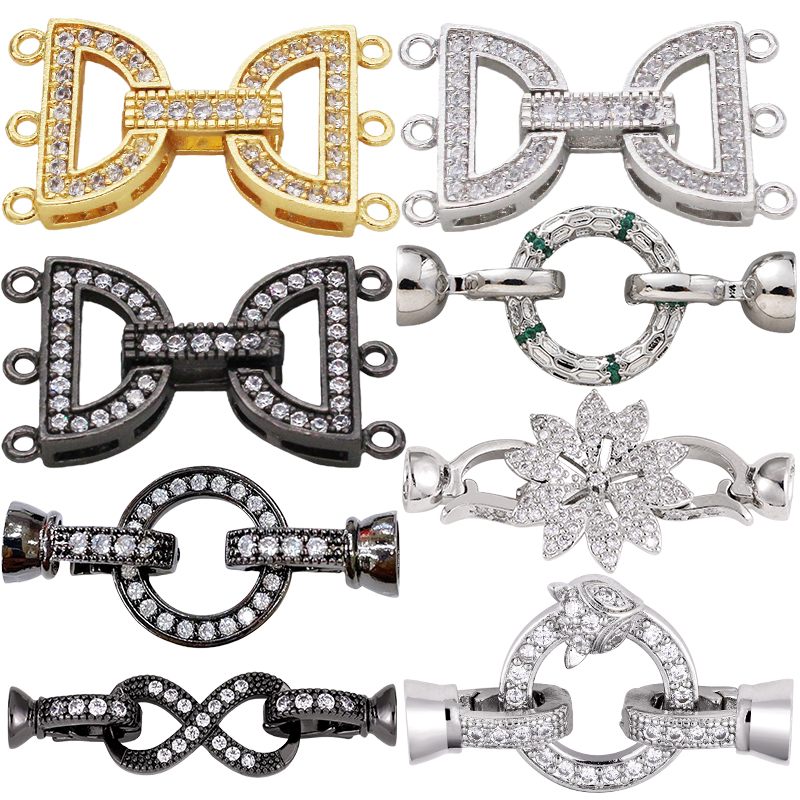 ตัวล็อคแบบต่อเชื่อมเคลือบทอง 1 - Jewelry Making Findings บทวิจารณ์และราคา