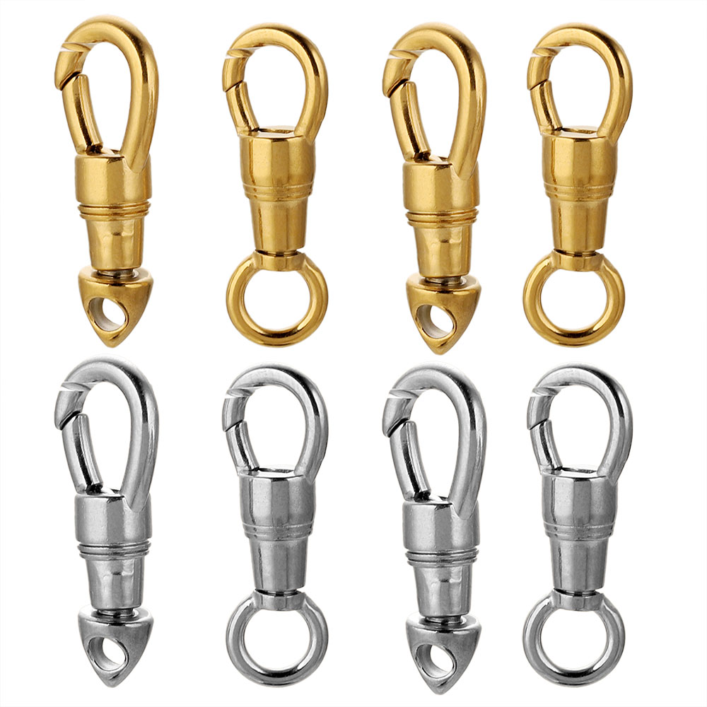 2 ชิ้น/ล็อตกระเป๋าสแตนเลส Key  - Jewelry Making Supplies บทวิจารณ์และราคา