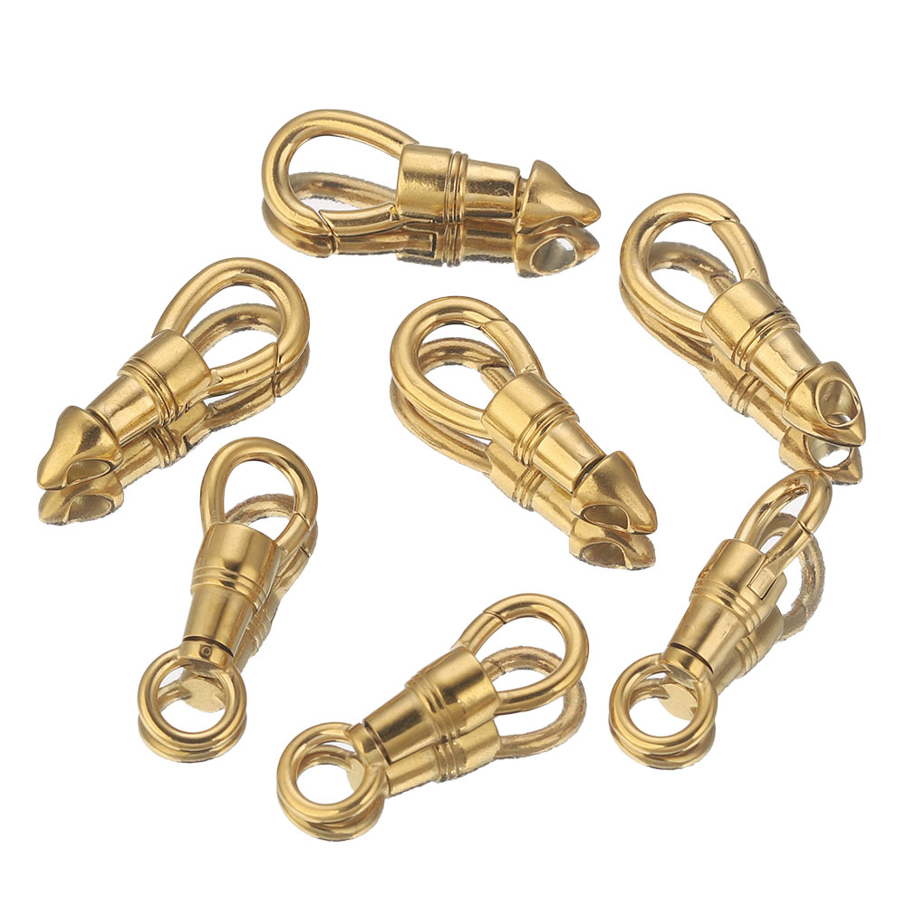 2 ชิ้น/ล็อตกระเป๋าสแตนเลส Key  - Jewelry Making Supplies บทวิจารณ์และราคา