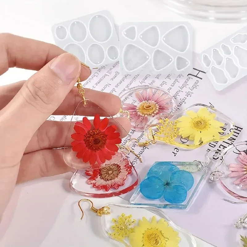 แม่พิมพ์ทำต่างหูแบบหยดน้ำ DIY, - Jewelry Making Process บทวิจารณ์และราคา