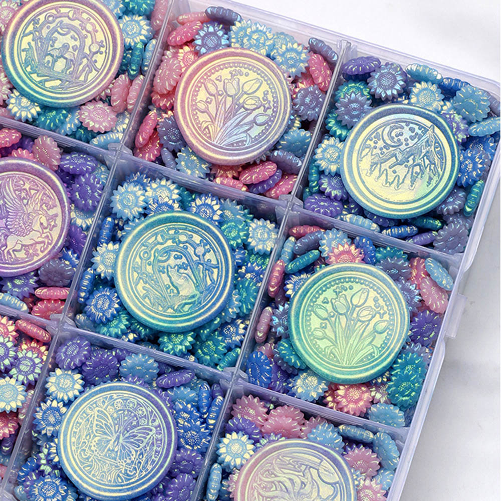 100pcs สีผสม Glitter Dreamy Au - Jewelry Making Wax บทวิจารณ์และราคา