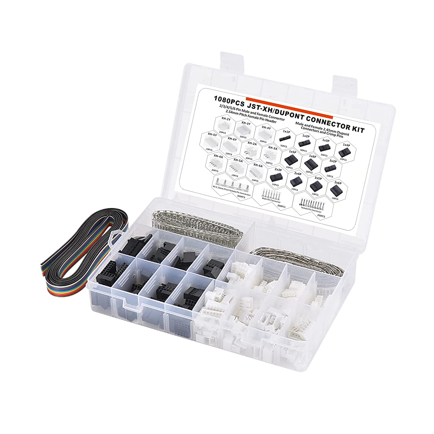 ชุดขั้วต่อ JST-XH ดูปองท์1080ช - Head Pin Assorted บทวิจารณ์และราคา
