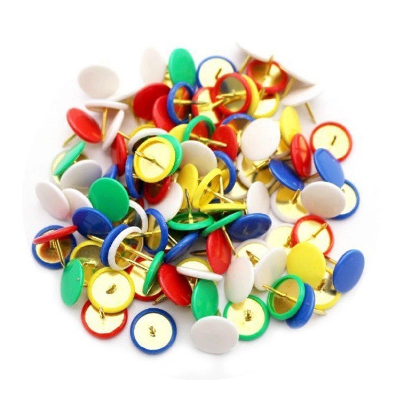 หมุดติดกระดานหัวกลม 118 ชิ้น ค - Head Pin Assorted บทวิจารณ์และราคา