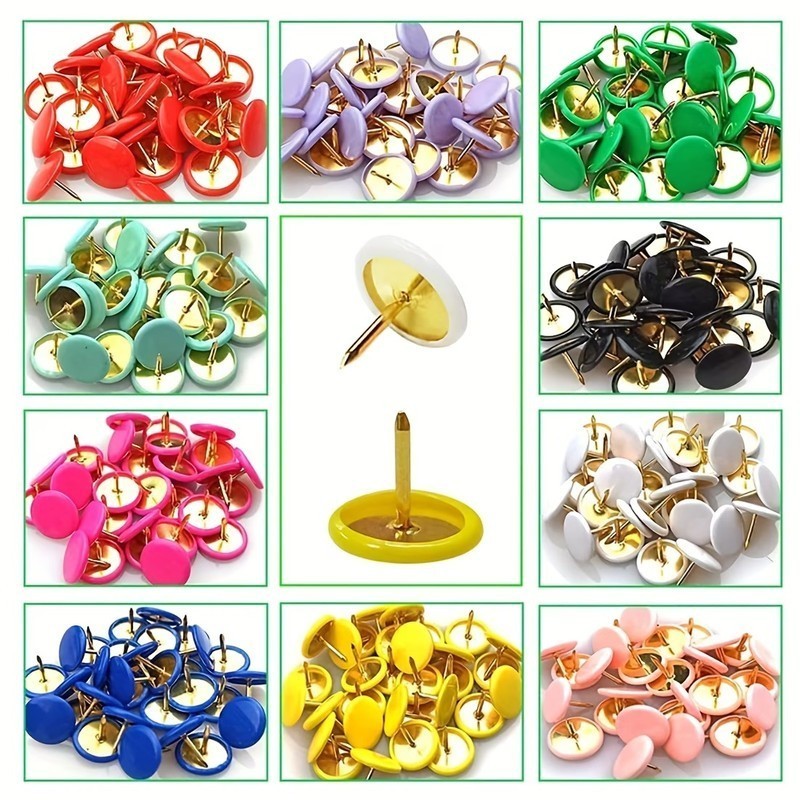 หมุดกดหัวกลม 435 ชิ้น, กระดานป - Head Pin Assorted บทวิจารณ์และราคา