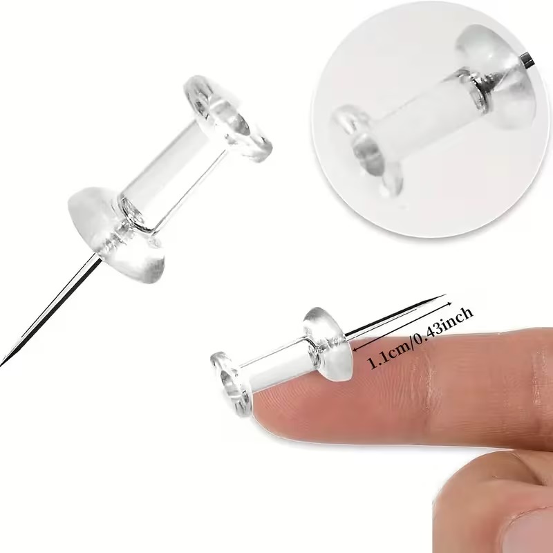 หมุดปักสีต่างๆ 50/100 ชิ้น, หม - Head Pin Assorted บทวิจารณ์และราคา