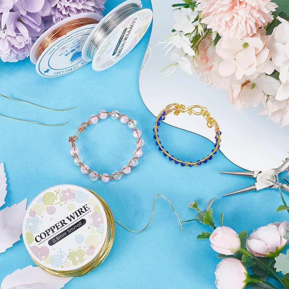 12.8M ทองแดงเครื่องประดับลวด 0 - Jewelry Making Materials Wholesale บทวิจารณ์และราคา