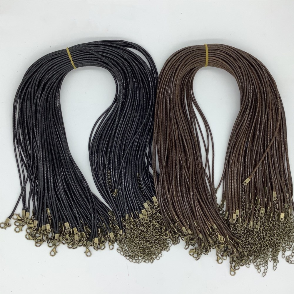 เชือกสร้อยคอเคลือบแว็กซ์สีน้ำต - Jewelry Making Wax บทวิจารณ์และราคา