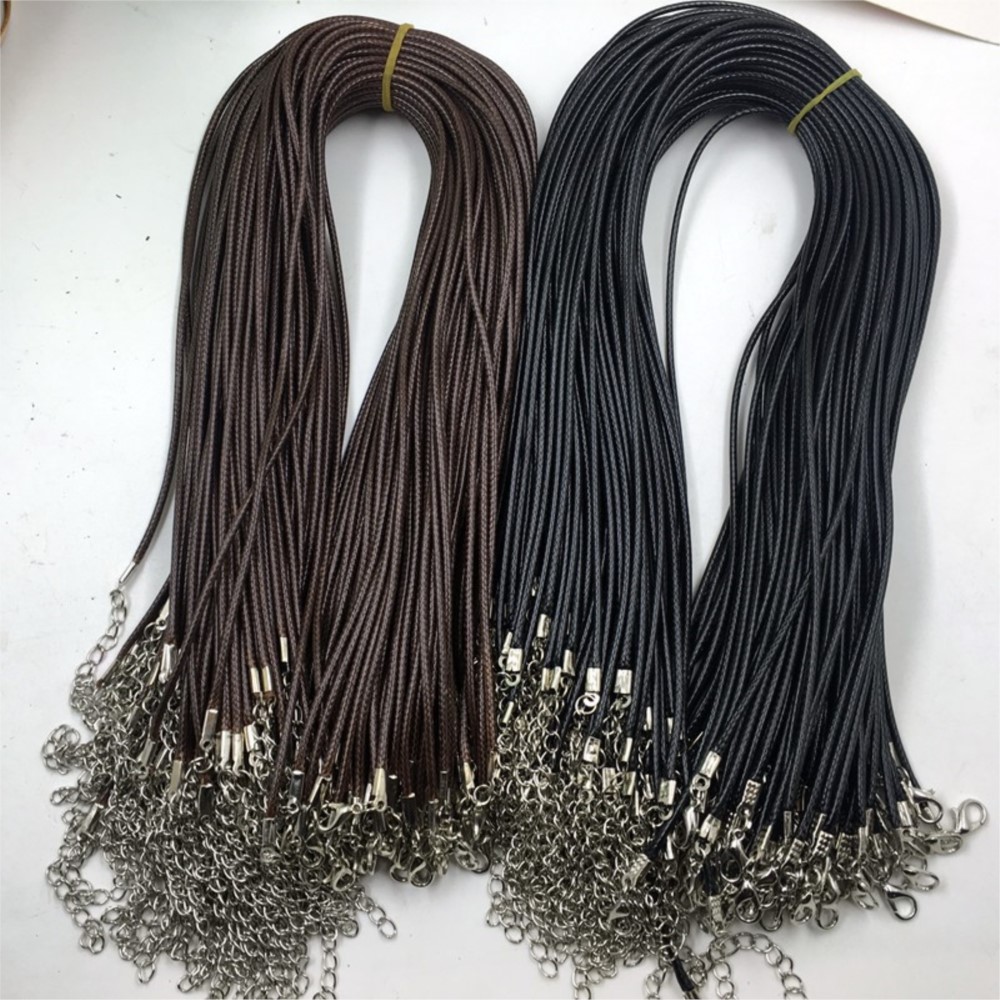 เชือกสร้อยคอเคลือบแว็กซ์สีน้ำต - Jewelry Making Wax บทวิจารณ์และราคา