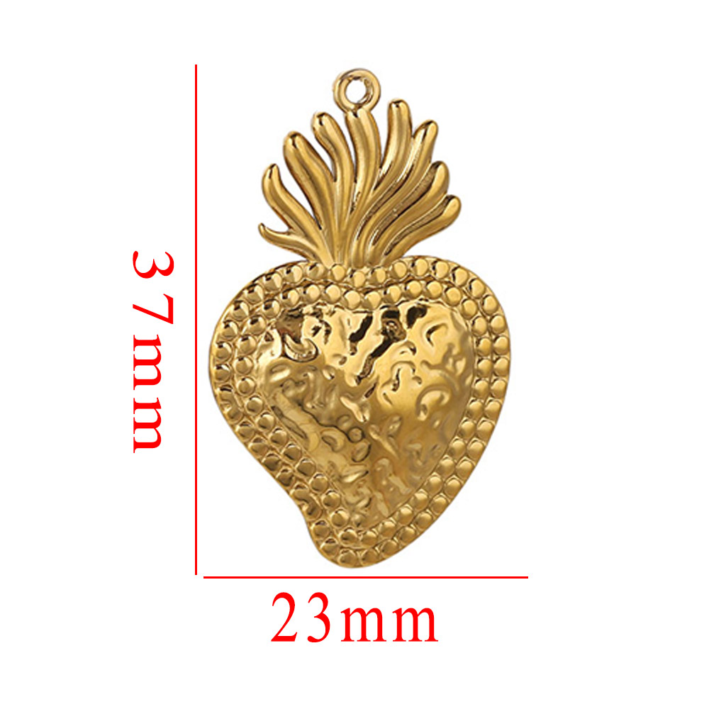 จี้รูปหัวใจและดวงอาทิตย์สแตนเล - Jewelry Making Materials Wholesale บทวิจารณ์และราคา