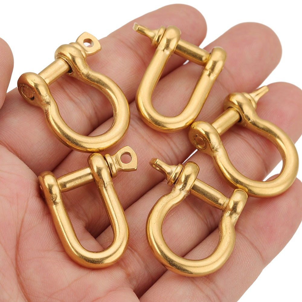 ตัวล็อคสแตนเลส 2 ชิ้น สีทอง รู - Jewelry Making Supplies บทวิจารณ์และราคา