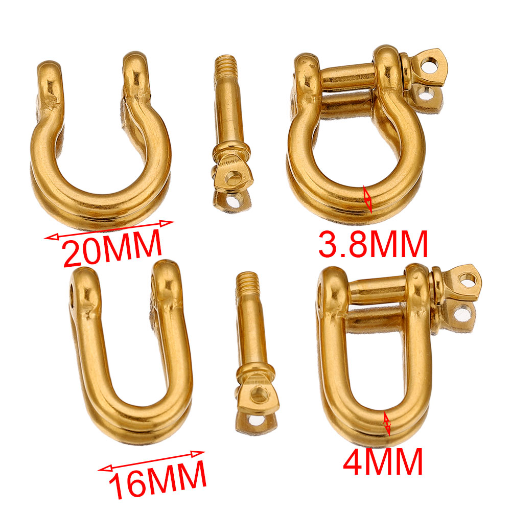 ตัวล็อคสแตนเลส 2 ชิ้น สีทอง รู - Jewelry Making Supplies บทวิจารณ์และราคา