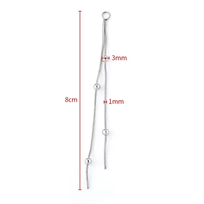 2 ชิ้น จี้พู่ห้อยโซ่ประดับเพชร - Jewelry Making Materials Wholesale บทวิจารณ์และราคา