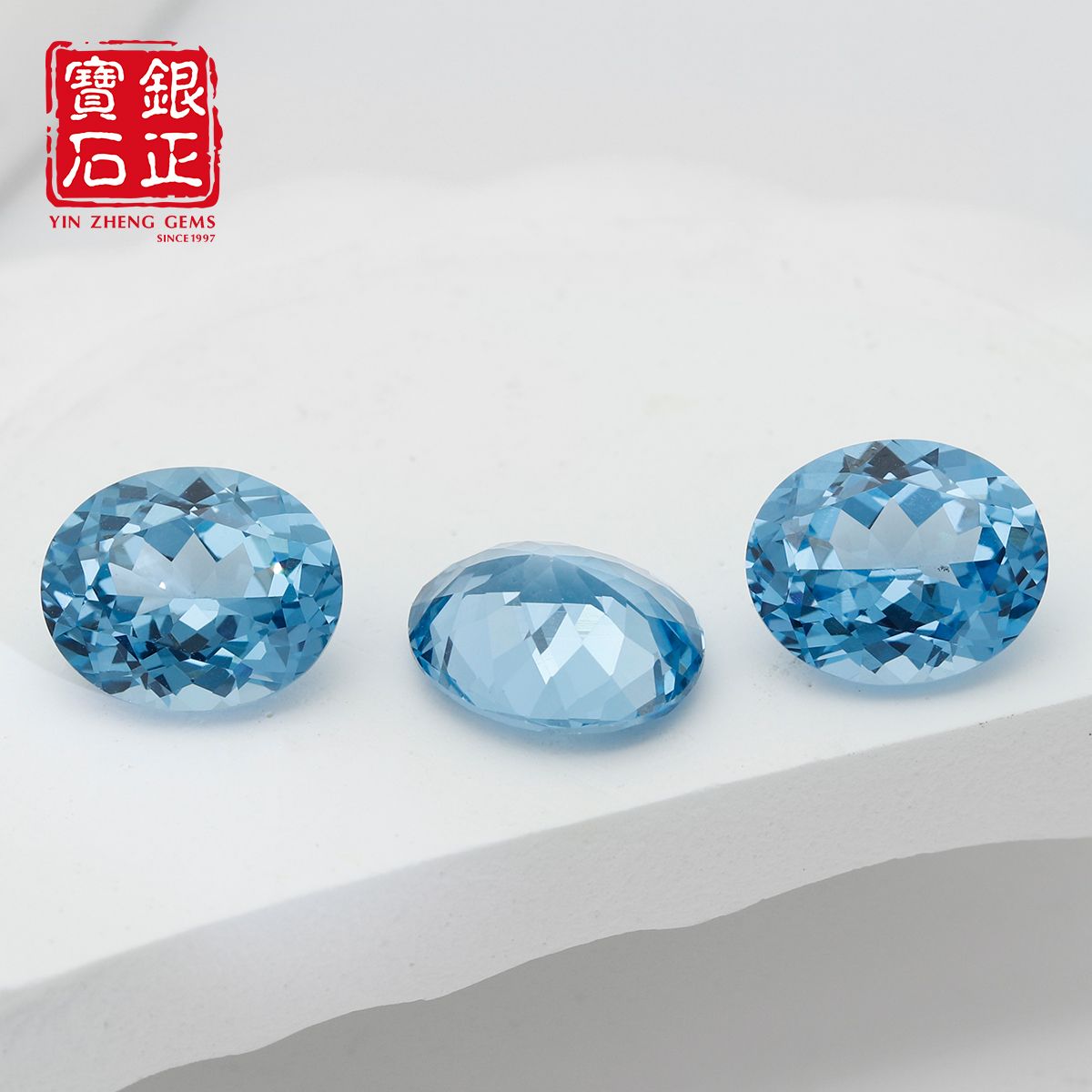 อะความารีนทรงรีที่ได้จากการปลู - Jewelry Making Process บทวิจารณ์และราคา