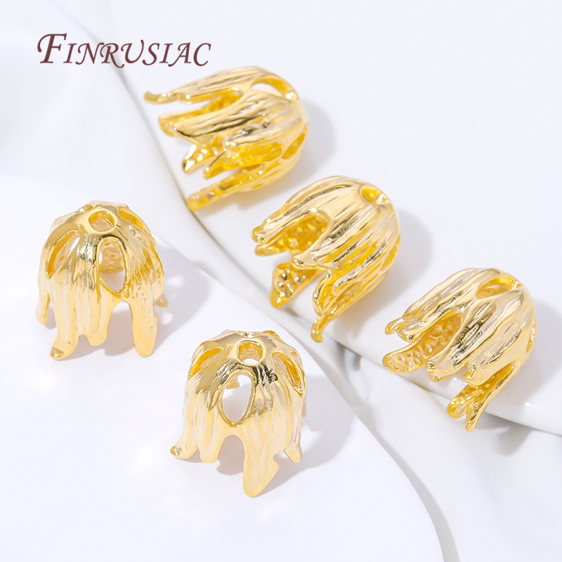 ปลายพู่ห้อยชุบทอง 18K ขายส่งอุ - Jewelry Making Materials Wholesale บทวิจารณ์และราคา