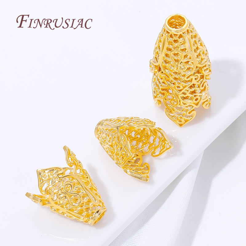 ปลายพู่ห้อยชุบทอง 18K ขายส่งอุ - Jewelry Making Materials Wholesale บทวิจารณ์และราคา