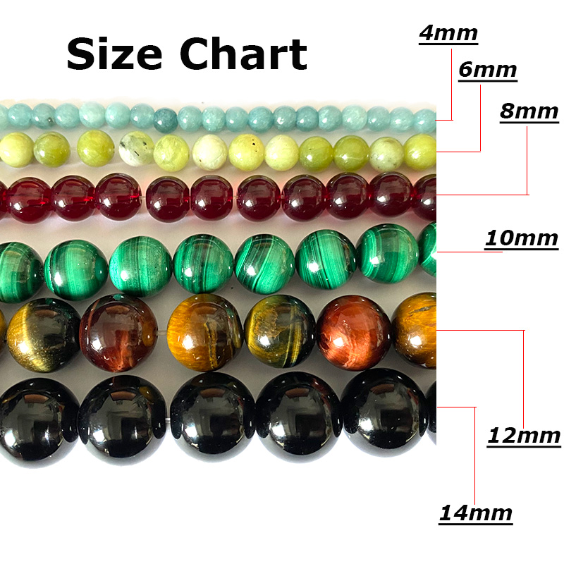 ลูกปัดหินธรรมชาติรูปไข่ขนาด 8x - Jewelry Making Process บทวิจารณ์และราคา
