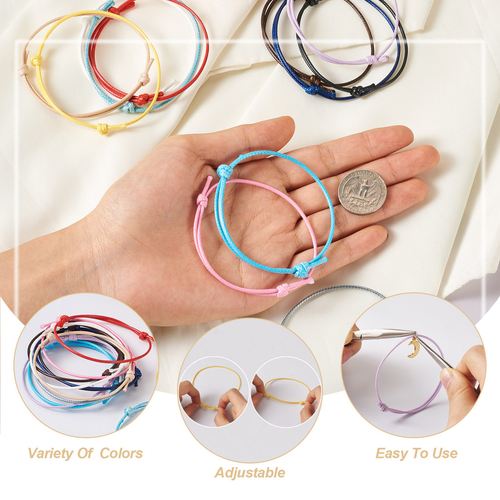 เชือกโพลีเอสเตอร์เคลือบแว็กซ์  - Jewelry Making Wax บทวิจารณ์และราคา