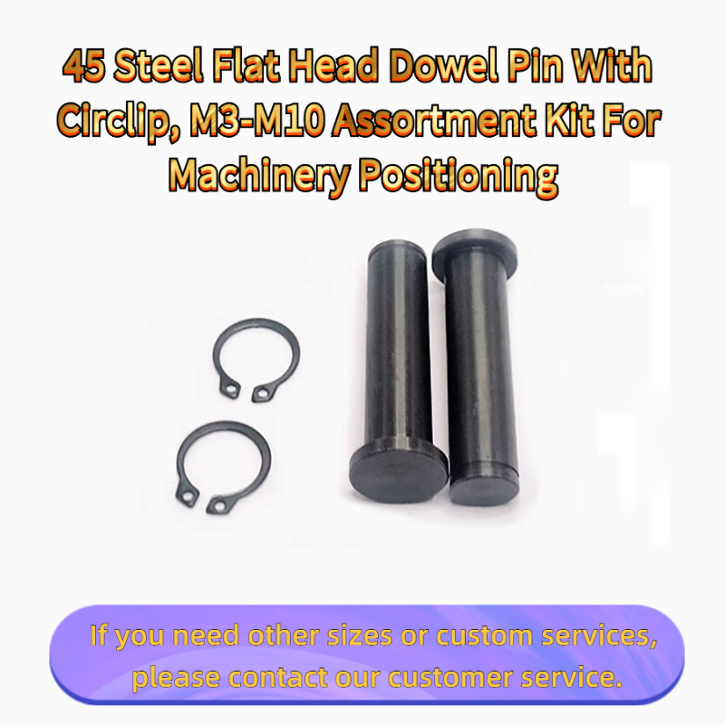 สลักเกลียวหัวแบนเหล็ก 45 พร้อม - Head Pin Assorted บทวิจารณ์และราคา