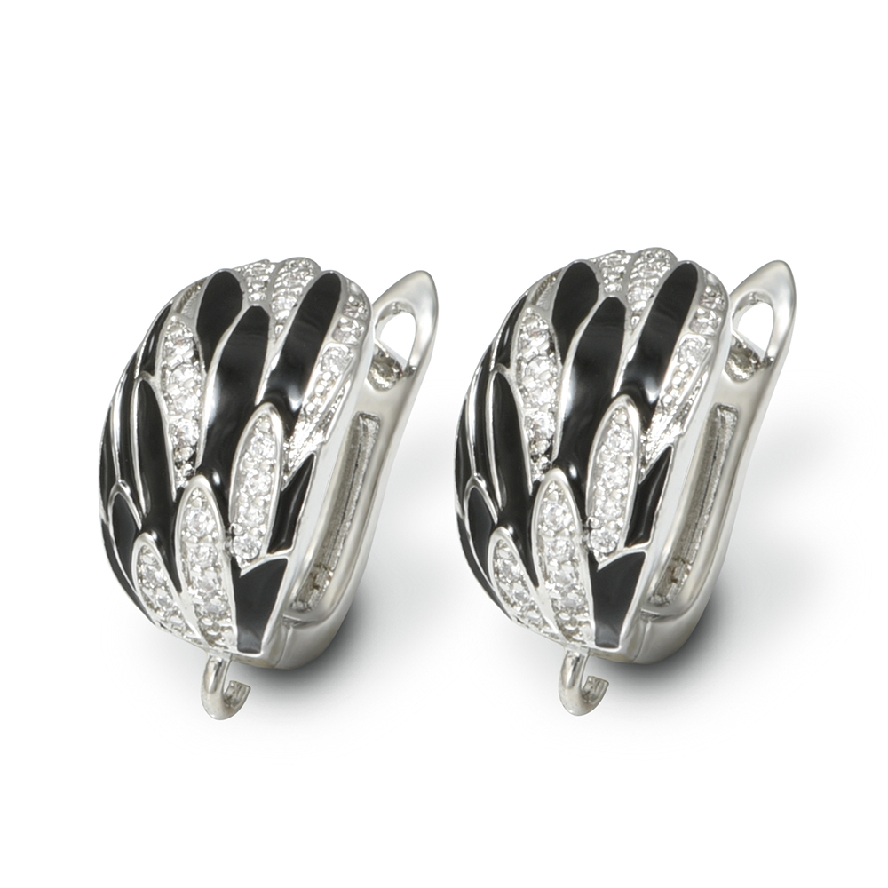 ตะขอเกี่ยวต่างหูทำมือ 1 คู่ อุ - Jewelry Making Findings บทวิจารณ์และราคา